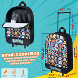Pokemon Kids Foldable Trolley Suitcase 39 x 27cm, 10.5 litres 2 Wheels Extendable Handle