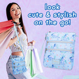 Disney Stitch Cross Body Bag for Girls Teenagers, Shoulder Bag with Adjustable Strap