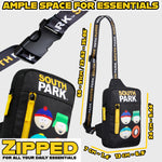 South Park Bag for Teens Men Sling Cross Body Bag Adjustable Shoulder Chest Strap Eric Kenny Cartman Travel Gifts for Men - Get Trend
