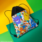 Pokemon Drawstring Bags for Kids Teens, Pikachu Swimming Bag String Bag Backpack for School PE Bag Travel Beach Holiday Sports Gym Bag - Get Trend