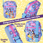 Bluey Handbag for Girls Cute Cross Body Bag with Adjustable Strap for Shopping Days Out Holiday Gifts for Girls - Get Trend