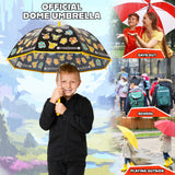 Pokemon Stick Umbrella for Kids Pikachu Folding Dome Umbrella Lightweight Design