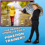 Pokemon Stick Umbrella for Kids Pikachu Folding Dome Umbrella Lightweight Design