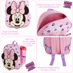 Disney Minnie Mouse Backpack Girls Rucksack for Toddlers Nursery Preschool - Get Trend