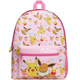 Pokemon Backpack for Kids Teenagers Pikachu Rucksack School Bag with Zipped Pockets Adjustable Straps Charizard Daypack for Travel Sports Anime Gifts