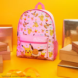Pokemon Backpack for Kids Teenagers Pikachu Rucksack School Bag with Zipped Pockets Adjustable Straps Charizard Daypack for Travel Sports Anime Gifts