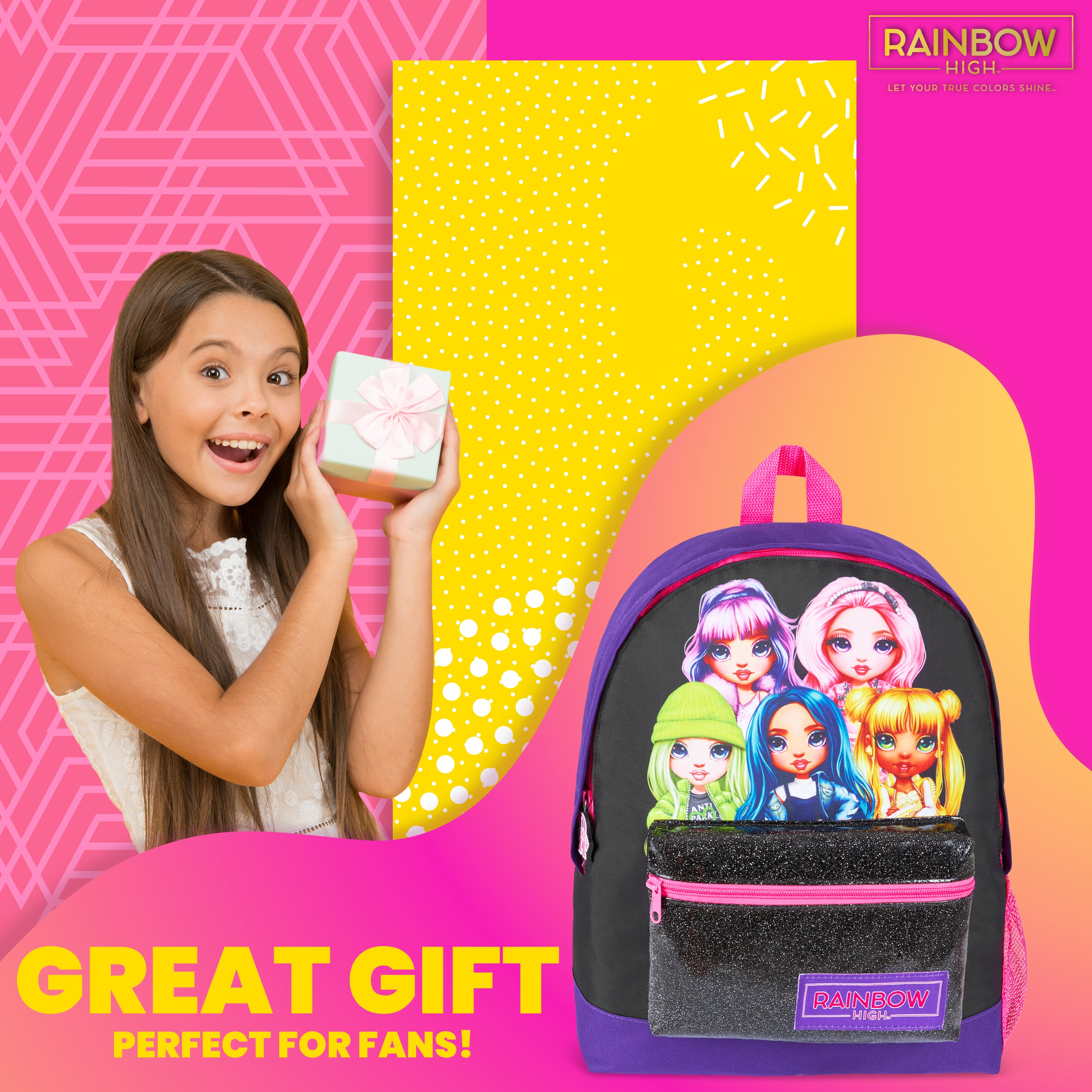 Rainbow High Girls Backpacks,  Girls Backpack - RAINBOW HIGH - Get Trend