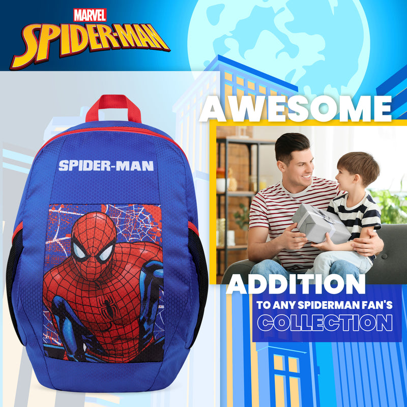 Marvel Spiderman Kids Backpack with Water Bottle Pocket - Get Trend