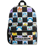 Pokemon Kids Backpack with Water Bottle Pocket for School, Sports, Travel - Anime Gifts