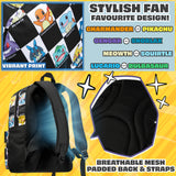 Pokemon Backpack for Kids Teenagers Pikachu Rucksack School Bag