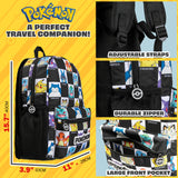 Pokemon Backpack for Kids Teenagers Pikachu Rucksack School Bag