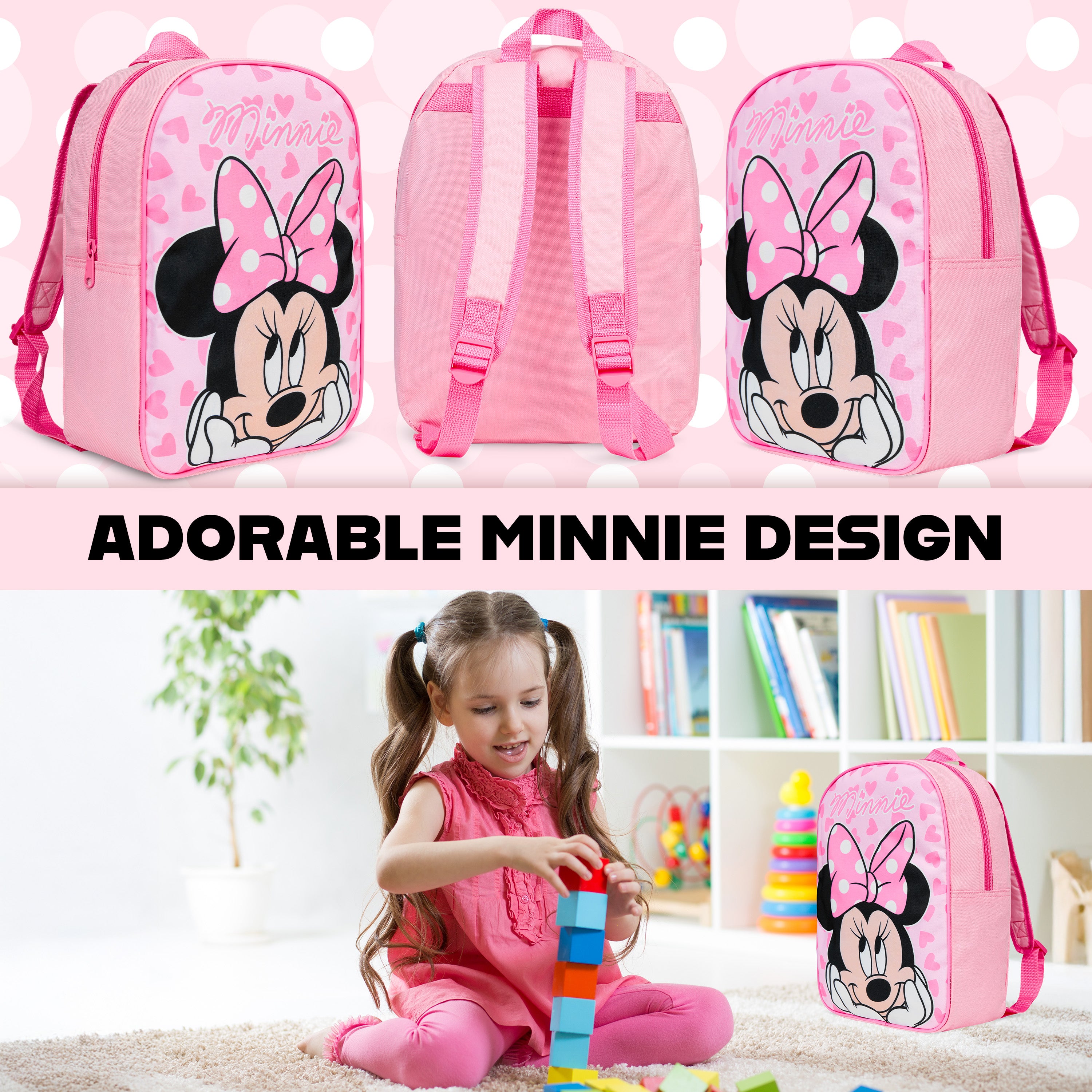 Get Trend Backpack Kids Toddler Cute Daypack Nursery Bag Preschool Primary Sports Travel Backpack PE Bookbag Adjustable Straps 3-9 Years - Get Trend