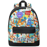 Pokemon Backpack for Kids Teenagers Pikachu Rucksack School Bag with Zipped Pockets Adjustable Straps Charizard Daypack for Travel Sports Anime Gifts - Get Trend