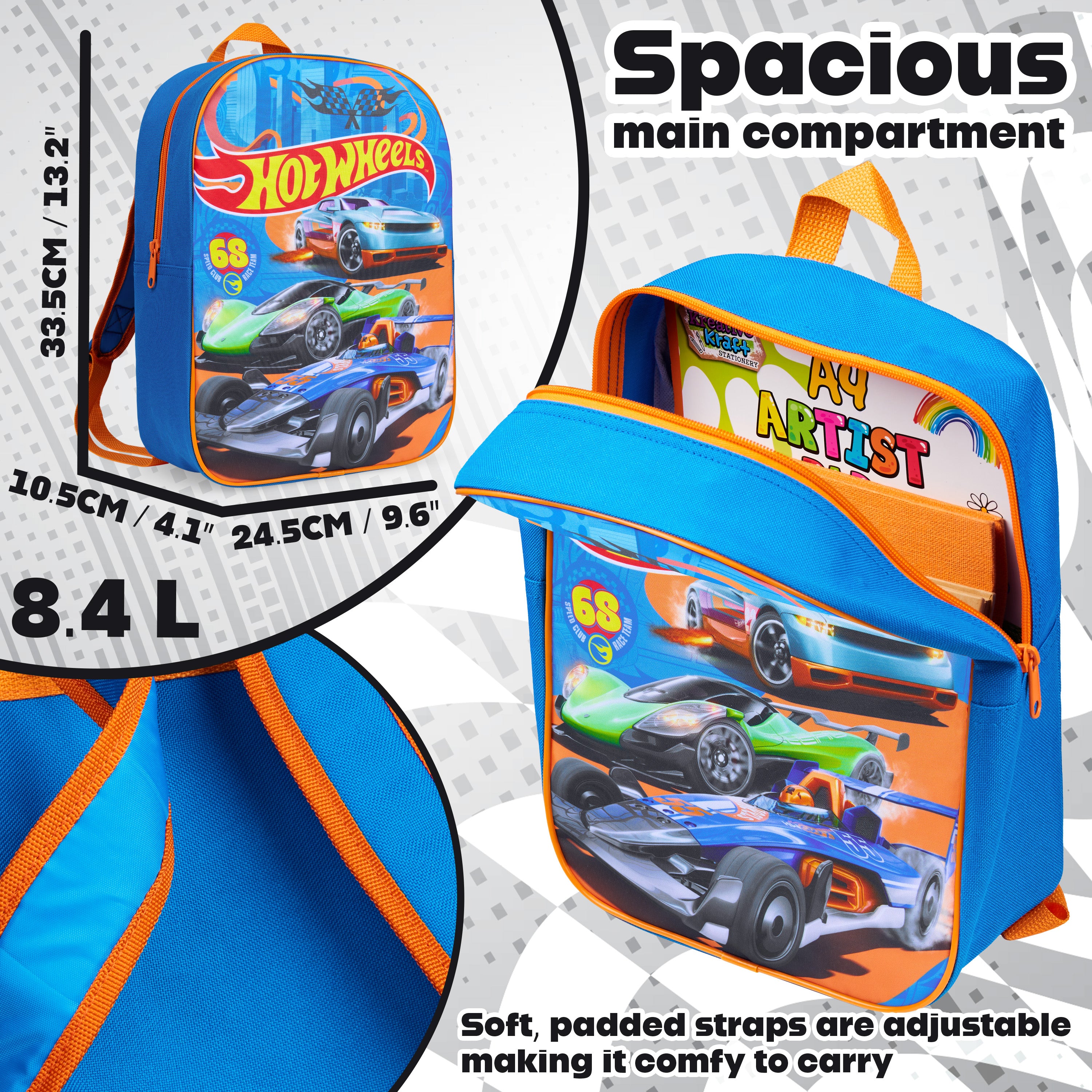 Get Trend Backpack Kids Toddler Cute Daypack Nursery Bag Preschool Primary Sports Travel Backpack PE Bookbag Adjustable Straps 3-9 Years - Get Trend