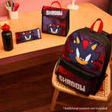 SONIC THE HEDGEHOG Backpack Set 4 Pcs Water Bottle Backpack Pencil Case