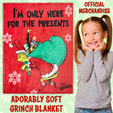 The Grinch Blanket Soft Cosy Christmas Fleece Hooded Blanket Throw Festive Bedroom Decor Plush Fleece Blanket Comforter for Bedroom Travel, Xmas Gifts (Green) - Get Trend
