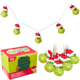 The Grinch Decorative String Lights (Green 3D)