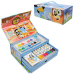 Bluey Kids Art Set 40 Plus Pieces - Colouring Sets - Get Trend