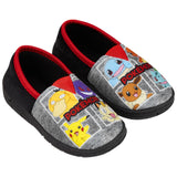 Pokemon Boys Slippers Pikachu Bulbasaur SoftNon Slip House Shoes