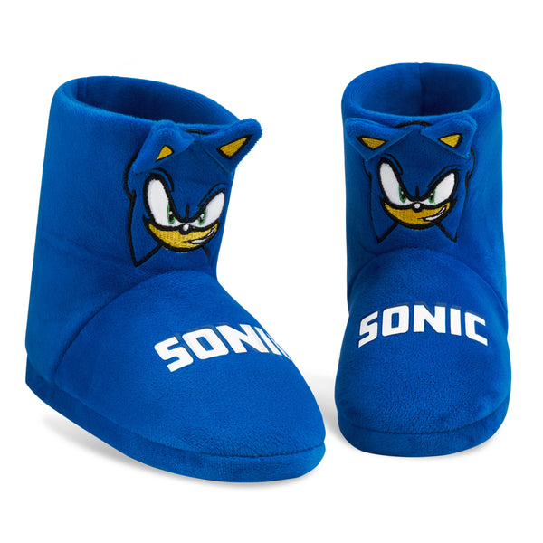 Sonic The Hedgehog Boys Slippers - Warm 3D Kids Slippers
