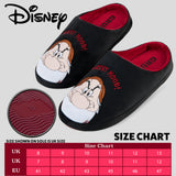 Disney Men's Slippers -Grumpy Indoor House Shoes Size 6-12 Non Slip Sole - Gifts for Him