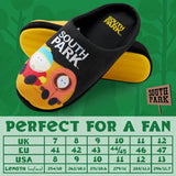 South Park Mens Slippers, Slip On Non Slip Mule House Shoes, Gifts for Men