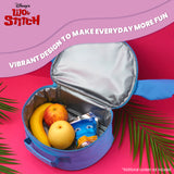 Disney Stitch Lunch Bag for Kids with Insulated Lining Portable Lunch Cooler Bag
