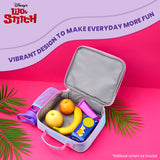Disney Stitch Lunch Bag for Kids with Insulated Lining Portable Lunch Cooler Bag