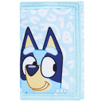 Bluey Wallet for Kids Trifold Purse with Zipped Coin Pocket Clear ID Slot Cash Slot for Travel Holidays Days Out Gifts for Kids - Get Trend