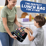 Get Trend Pokemon Lunch Bag for Kids Teens Anime Insulated Lunch Box with Compartments Pikachu Double Decker Snacks Food Carrier for School Travel Picnic Cooler Bag (Multi Pokemon) - Get Trend