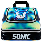 Get Trend Sonic The Hedgehog Lunch Bag for Kids Teens Shadow Insulated Lunch Box Compartments Double Decker Snacks Food Carrier for School Travel Picnic Cooler Bag (Black Sonic) - Get Trend