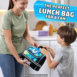 Get Trend Sonic The Hedgehog Lunch Bag for Kids Teens Shadow Insulated Lunch Box Compartments Double Decker Snacks Food Carrier for School Travel Picnic Cooler Bag (Black Sonic) - Get Trend