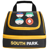 Get Trend South Park Lunch Bag for Teens Adults Stan Kenny Insulated Lunch Box Compartments Double Decker Snacks Food Carrier Work Travel Picnic Cooler Bag (Black South Park) - Get Trend