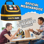 Get Trend South Park Lunch Bag for Teens Adults Stan Kenny Insulated Lunch Box Compartments Double Decker Snacks Food Carrier Work Travel Picnic Cooler Bag (Black South Park) - Get Trend