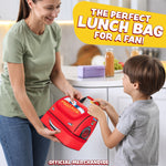 Get Trend Disney Cars Lunch Bag for Kids Lightning McQueen Insulated Lunch Box Compartments Double Decker Snacks Food Carrier for School Travel Picnic Cooler Bag (Red McQueen) - Get Trend