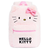 Hello Kitty Fluffy Girls Backpack Cute Plush Kawaii Rucksack Kids Teens Travel Fashion Daypack Bag, Anime Girls Gifts