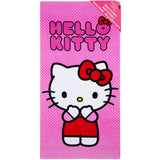 Hello Kitty Asciugamano Bambina Ragazza Donna Teli Mare Assorbente Asciugatura Rapida Kawaii Asciugamani da Bagno 140x70cm Anime Accessori Viaggio (Rosa, 70x140cm) - Get Trend