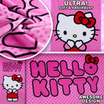 Hello Kitty Asciugamano Bambina Ragazza Donna Teli Mare Assorbente Asciugatura Rapida Kawaii Asciugamani da Bagno 140x70cm Anime Accessori Viaggio (Rosa, 70x140cm) - Get Trend