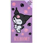 Hello Kitty Sanrio Towel for Kids Teens Women Soft Absorbent Bath Shower Swimming Beach Towel Quick Dry Kuromi Kawaii Anime Holiday Essentials 140 x 70cm (Purple, 70x140cm) - Get Trend