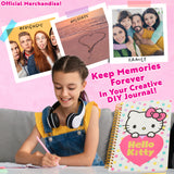 Hello Kitty DIY Journal Kit for Girls Teens A5 Diary Kawaii Art Supplies Stickers Sticky Notes