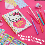 Hello Kitty DIY Journal Kit for Girls Teens A5 Diary Kawaii Art Supplies Stickers Sticky Notes