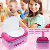 Get Trend Hello Kitty Lunch Bag for Kids Kawaii Insulated Lunch Box Compartments