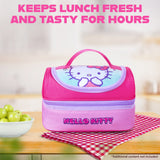 Get Trend Hello Kitty Lunch Bag for Kids Kawaii Insulated Lunch Box Compartments