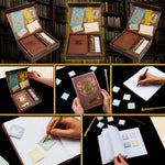 Harry Potter Gifts, Stationery Set with Notebook, Wand Pen, Letter Writing Set with Envelopes - Get Trend