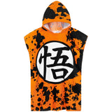 Get Trend Dragon Ball Z Bath Towel with Hood for Kids Teens Changing Robe