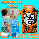 Get Trend Dragon Ball Z Bath Towel with Hood for Kids Teens Changing Robe