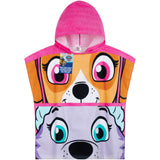 Get Trend Paw Patrol Bath Towel with Hood for Kids Changing Robe Skye Everest