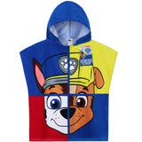 Get Trend Paw Patrol Bath Towel with Hood for Kids Changing Robe Marshall Rubble