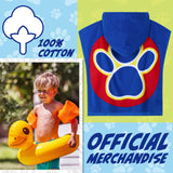 Get Trend Paw Patrol Bath Towel with Hood for Kids Changing Robe Marshall Rubble