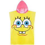 Get Trend SpongeBob Squarepants Bath Towel with Hood for Kids Teens